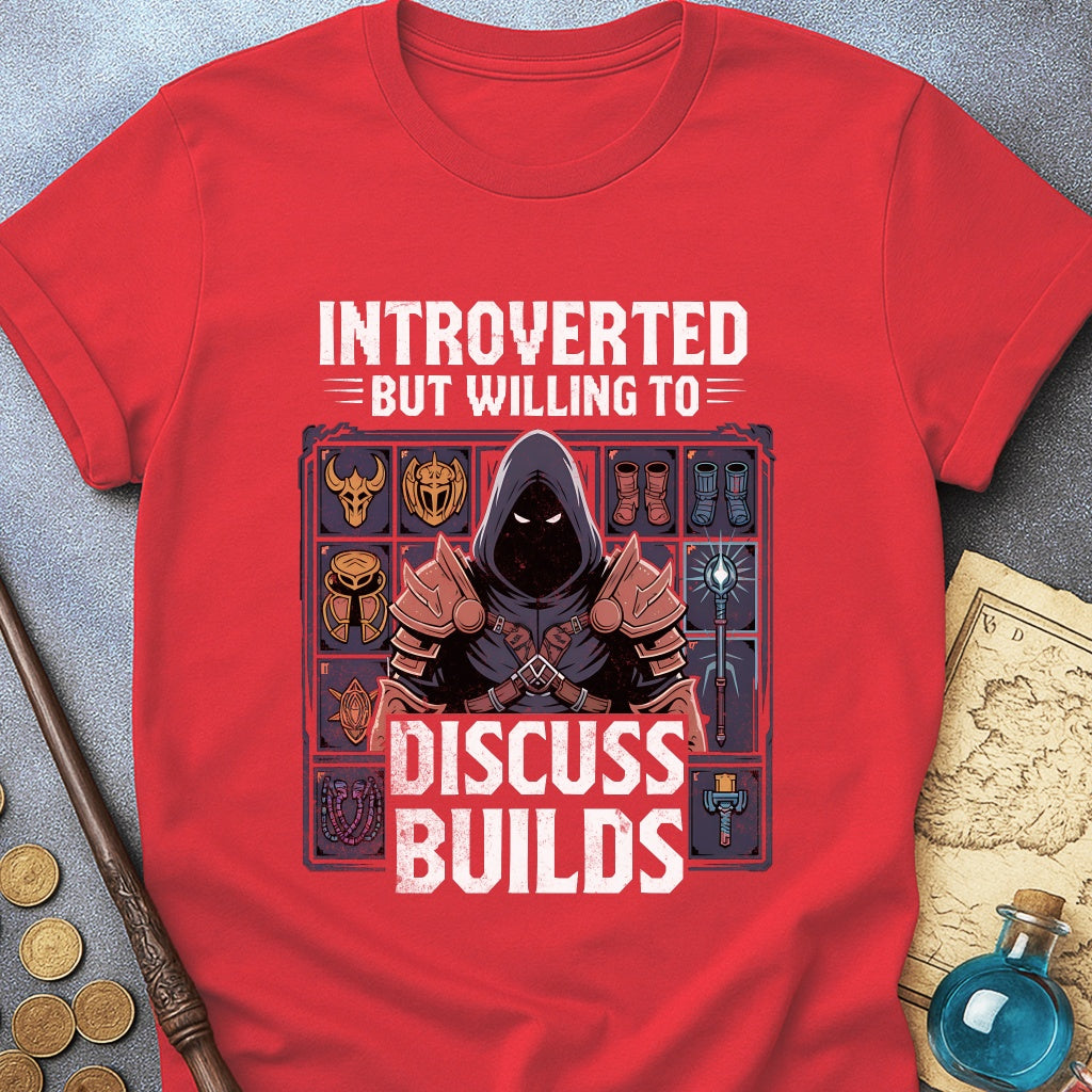 Introverted but Builds T-Shirt