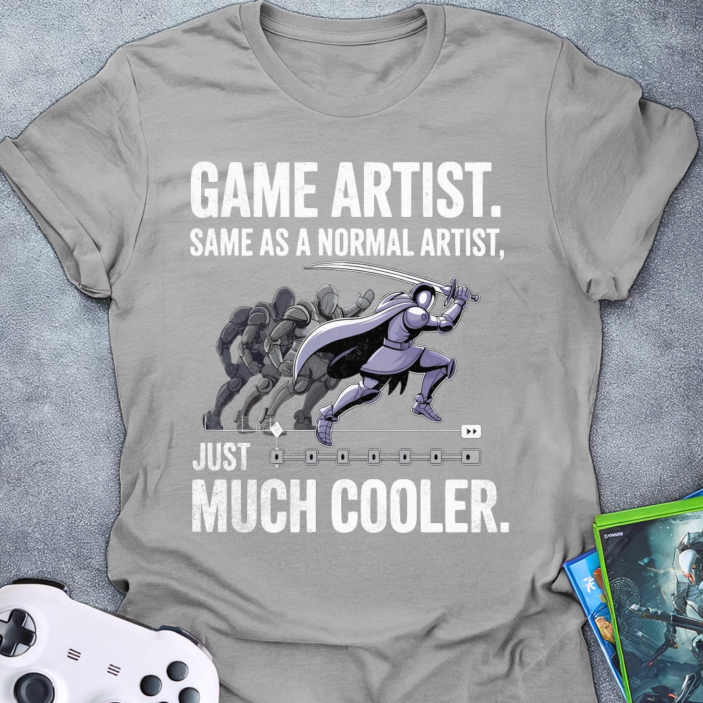 Game Artist Cooler Timeline T-Shirt