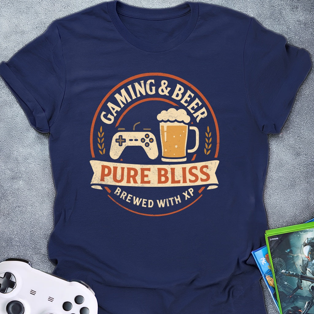 Gaming and Beer T-Shirt
