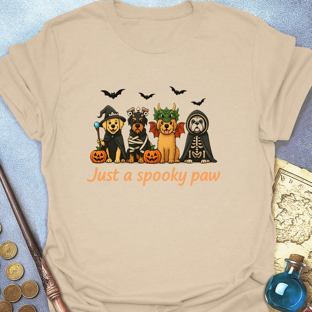 Just a Spooky Paw T-Shirt