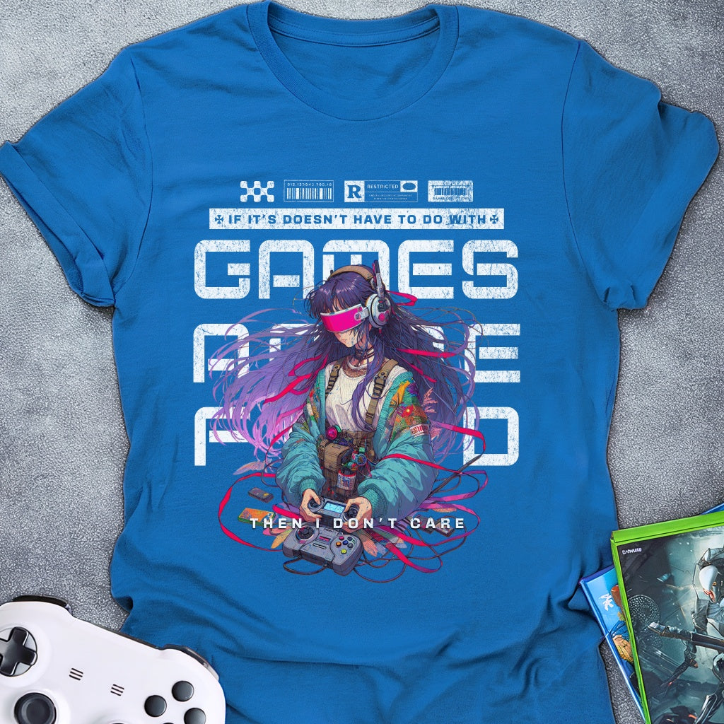 Anime, Games, Or Food VR T-Shirt