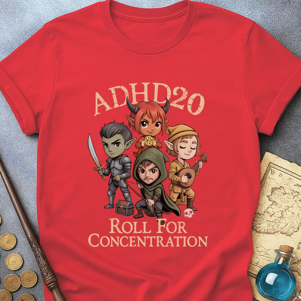 Roll For Concentration T-Shirt