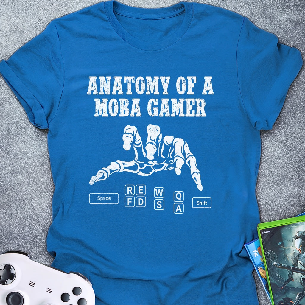 Anatomy of A MOBA Gamer T-Shirt