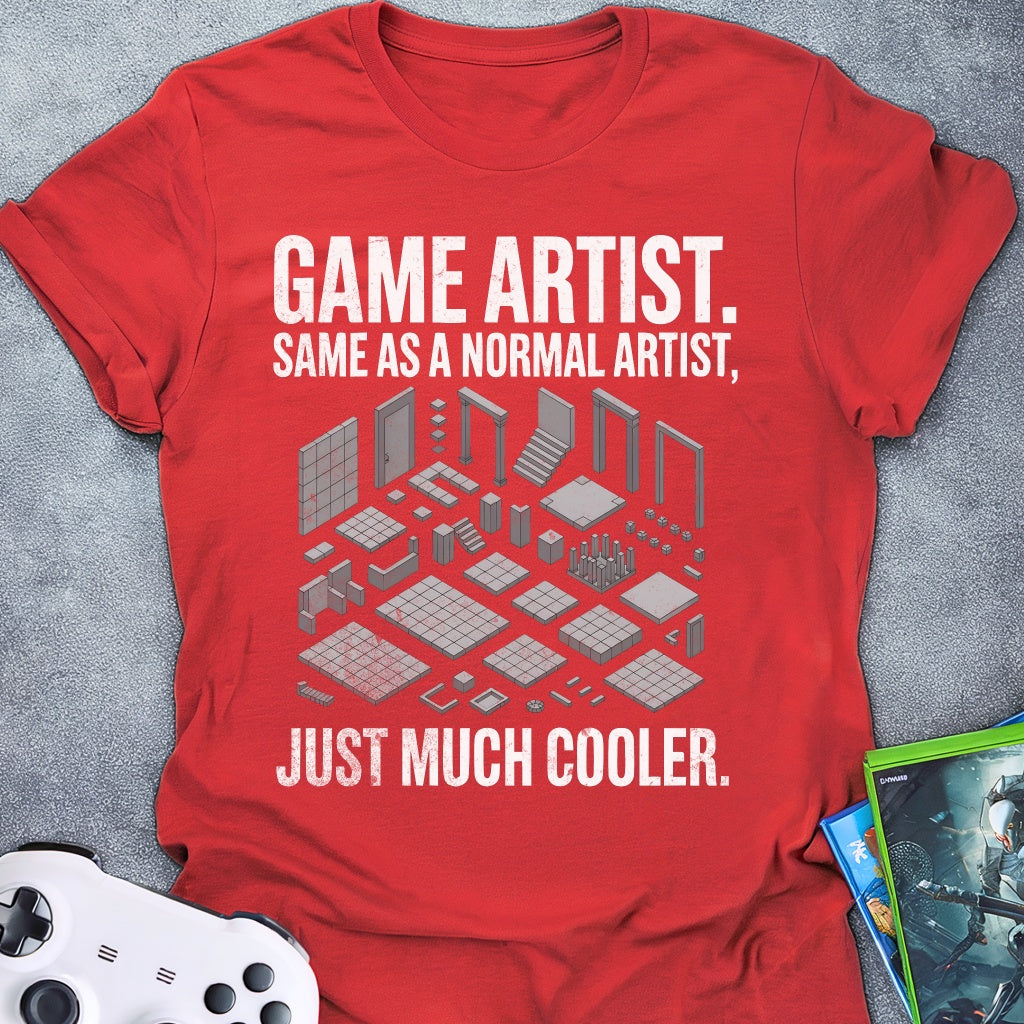Game Artist Cooler Grey-box T-Shirt