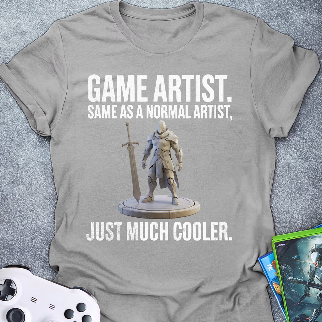 Game Artist Cooler A-Pose T-Shirt