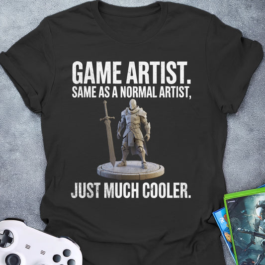 Game Artist Cooler A-Pose T-Shirt