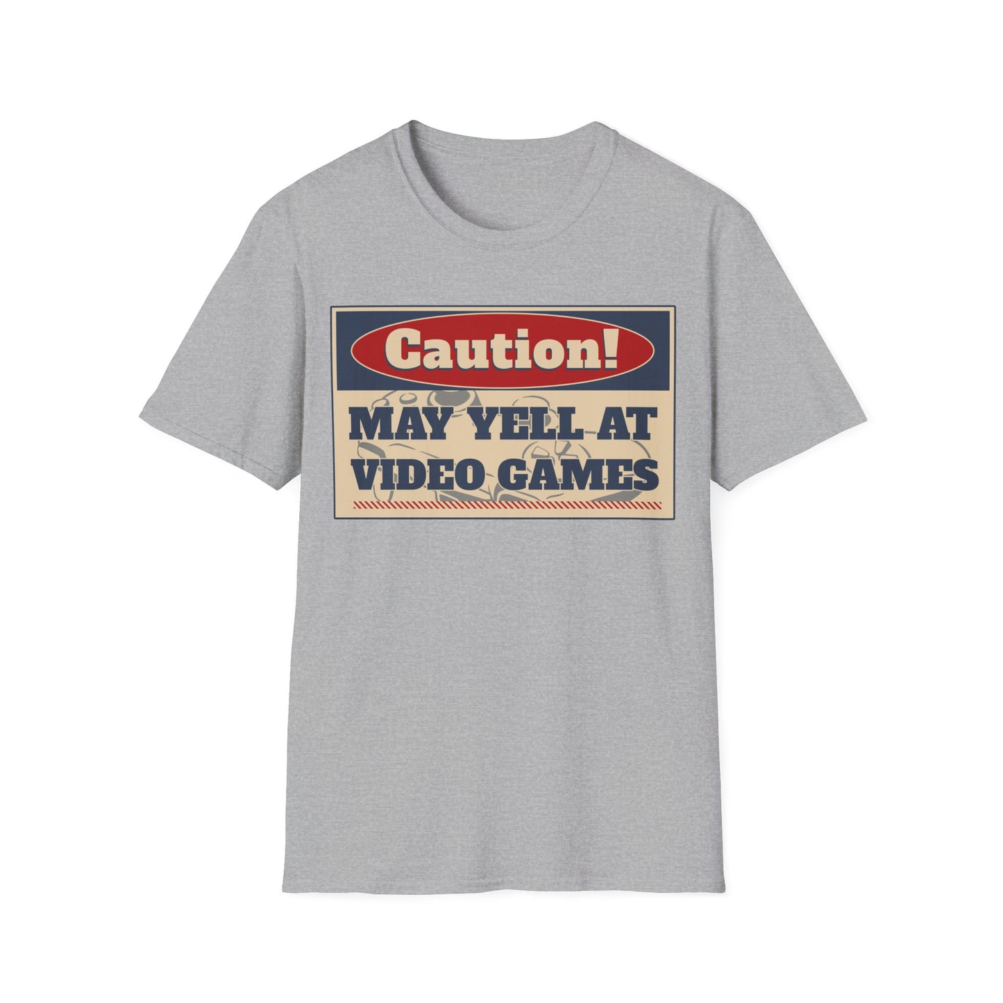 Caution! May Yell T-Shirt