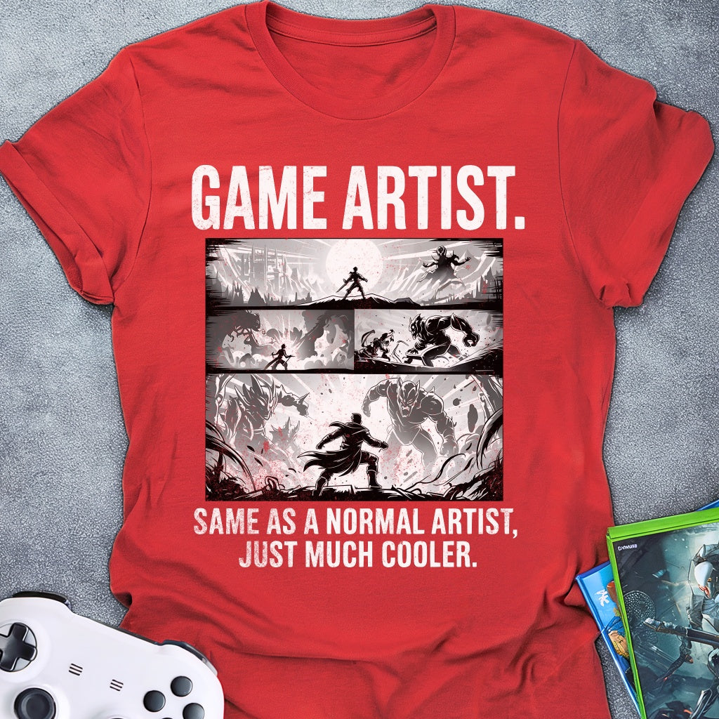 Game Artist Cooler Storyboard T-Shirt