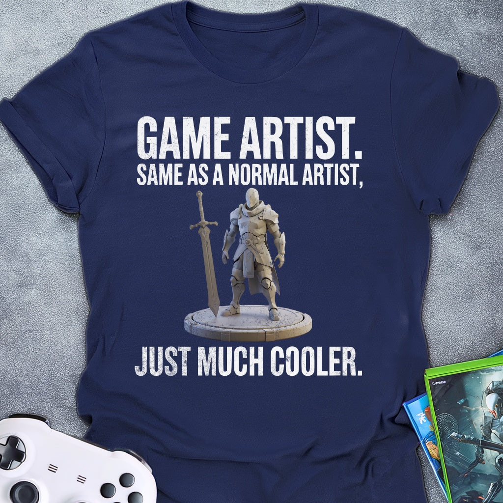 Game Artist Cooler A-Pose T-Shirt