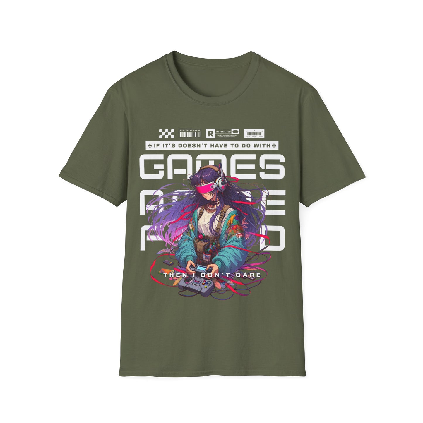 Anime, Games, Or Food VR T-Shirt