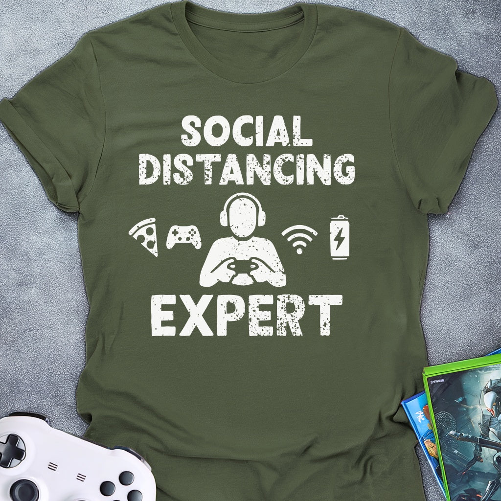 Social Distancing Expert T-Shirt