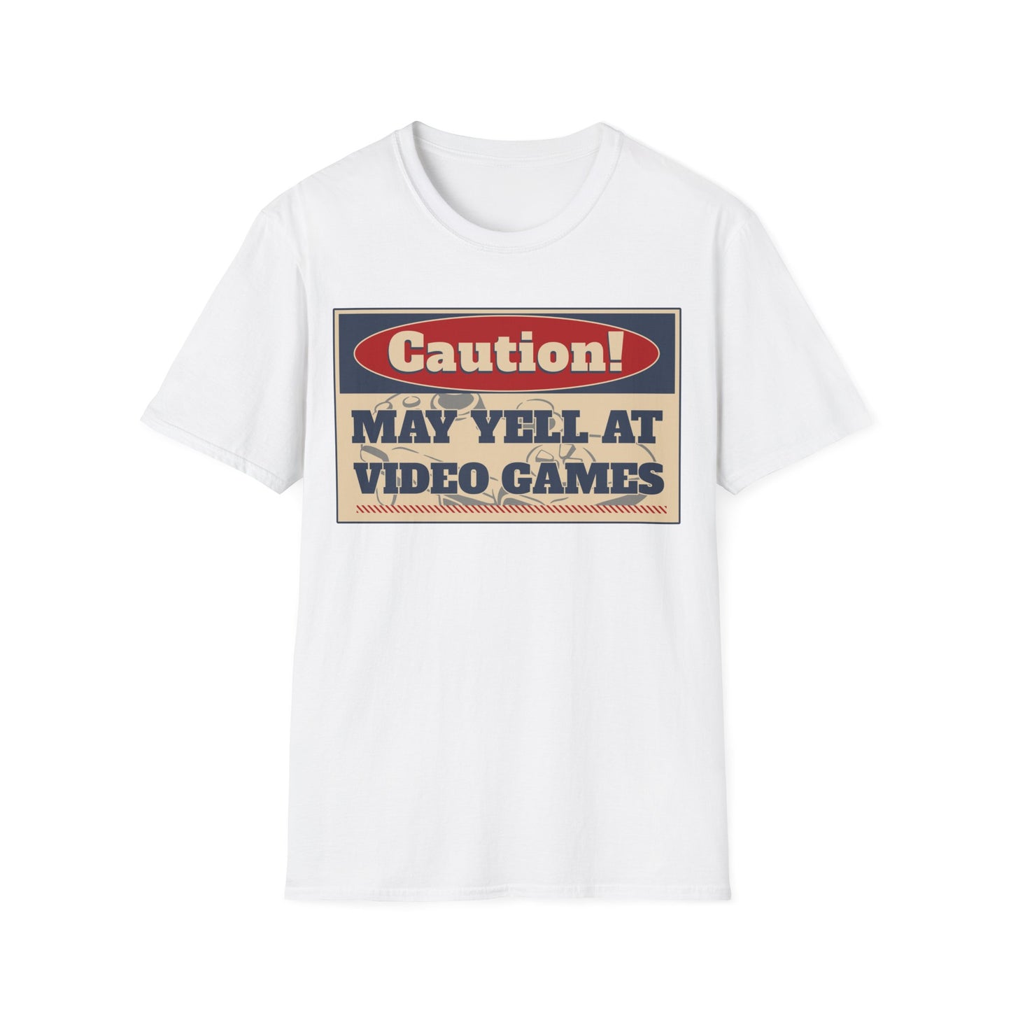 Caution! May Yell T-Shirt