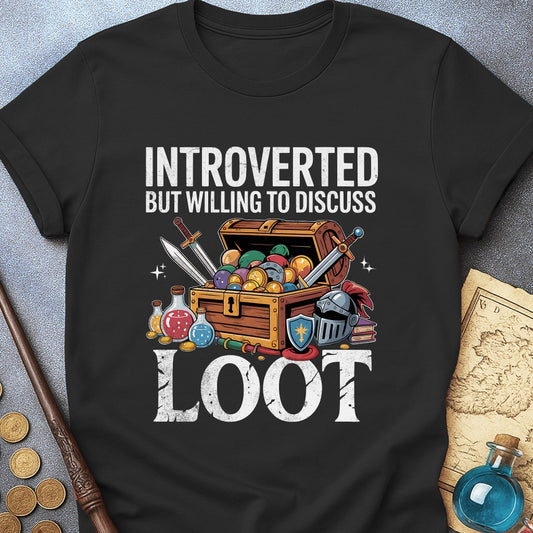 Introverted but Loot T-Shirt