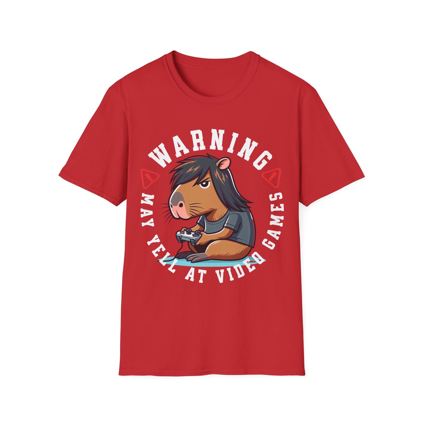 Warning May Yell Capybara T-Shirt