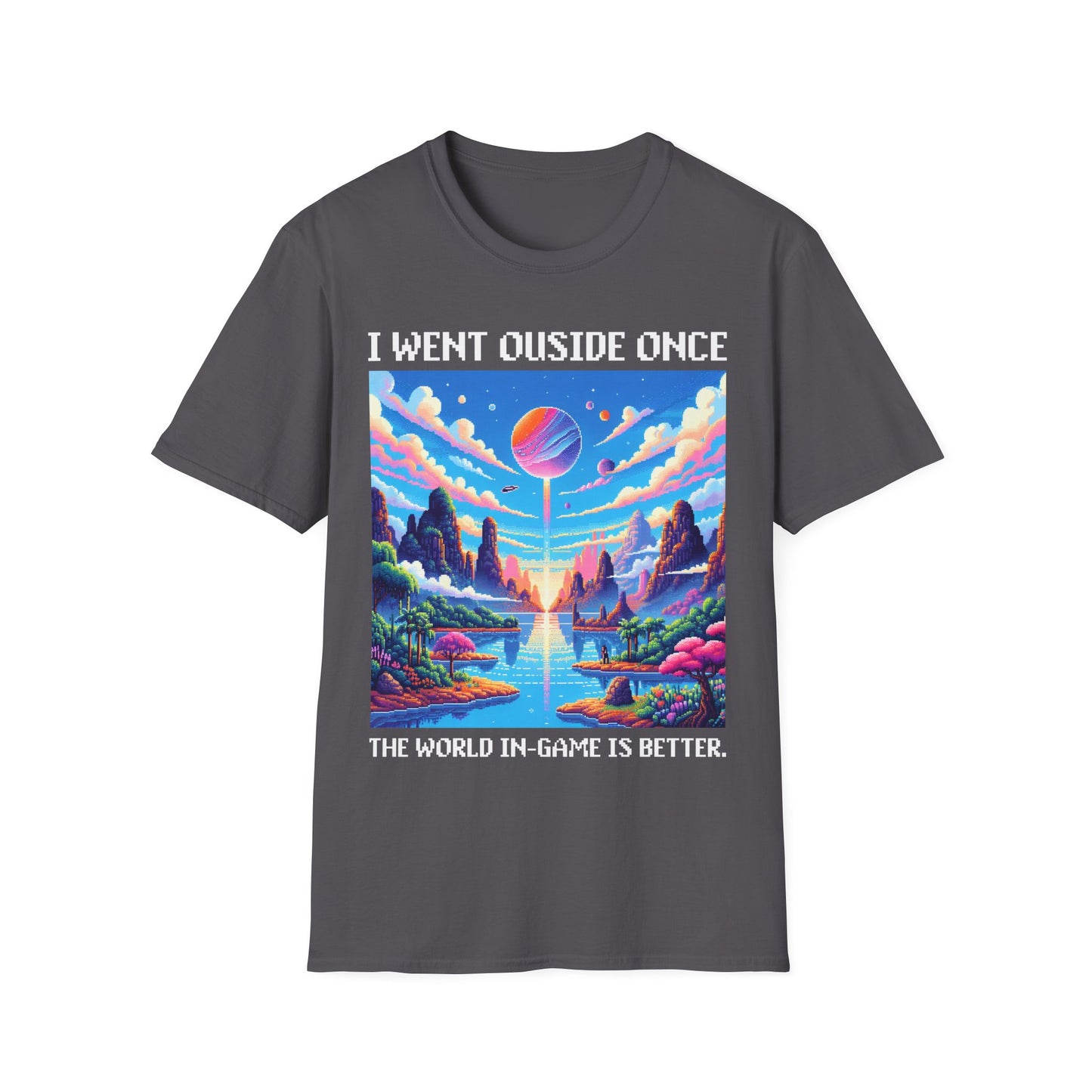 I Went Outside Once. Island T-Shirt