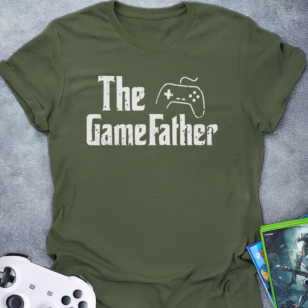 The Game Father Chest T-Shirt