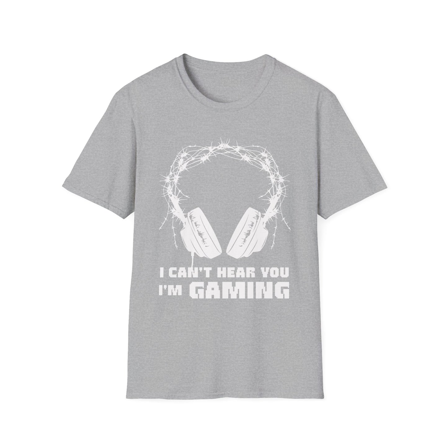 I Can't Hear You Headphone T-Shirt