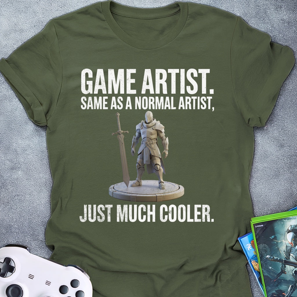 Game Artist Cooler A-Pose T-Shirt