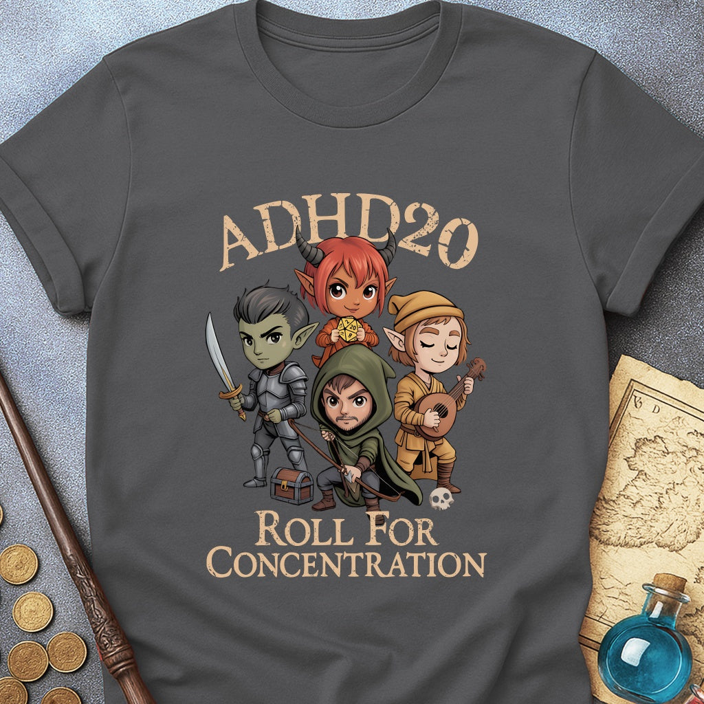 Roll For Concentration T-Shirt