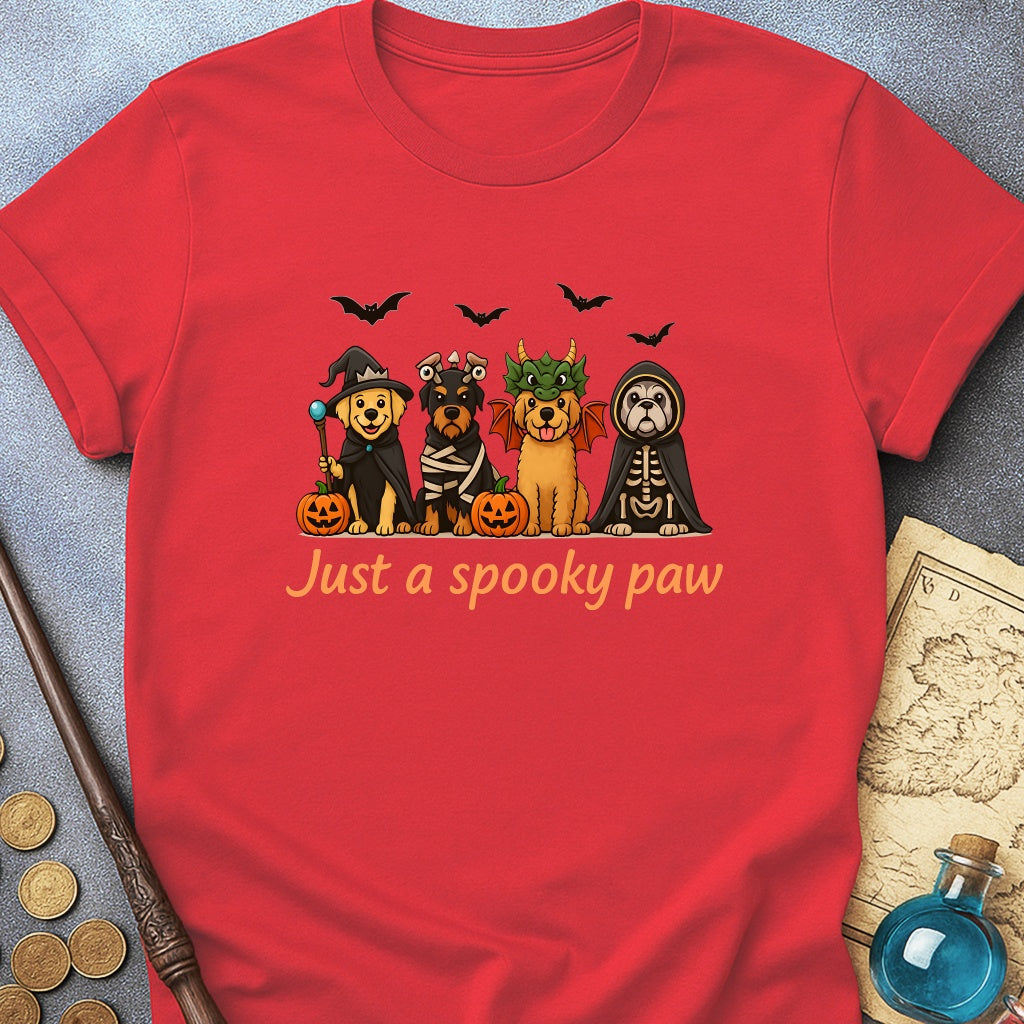 Just a Spooky Paw T-Shirt
