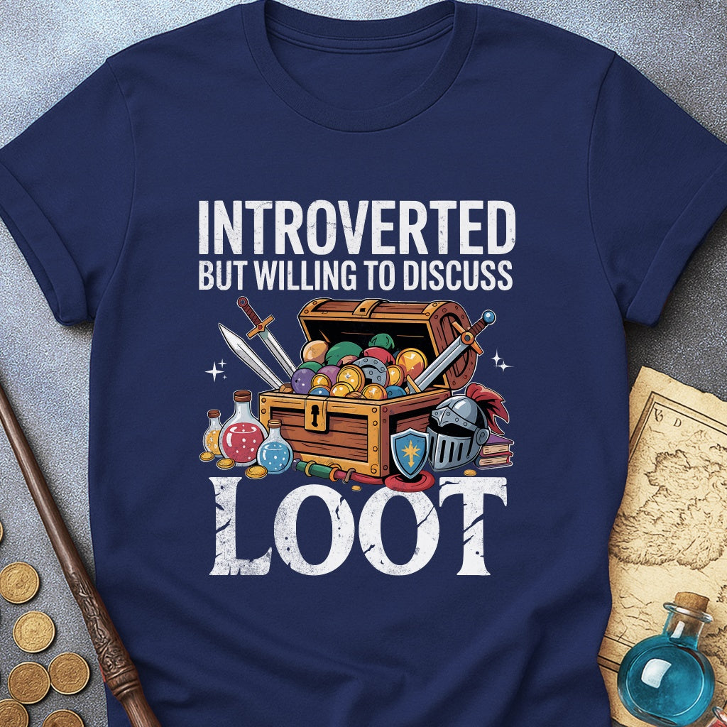 Introverted but Loot T-Shirt