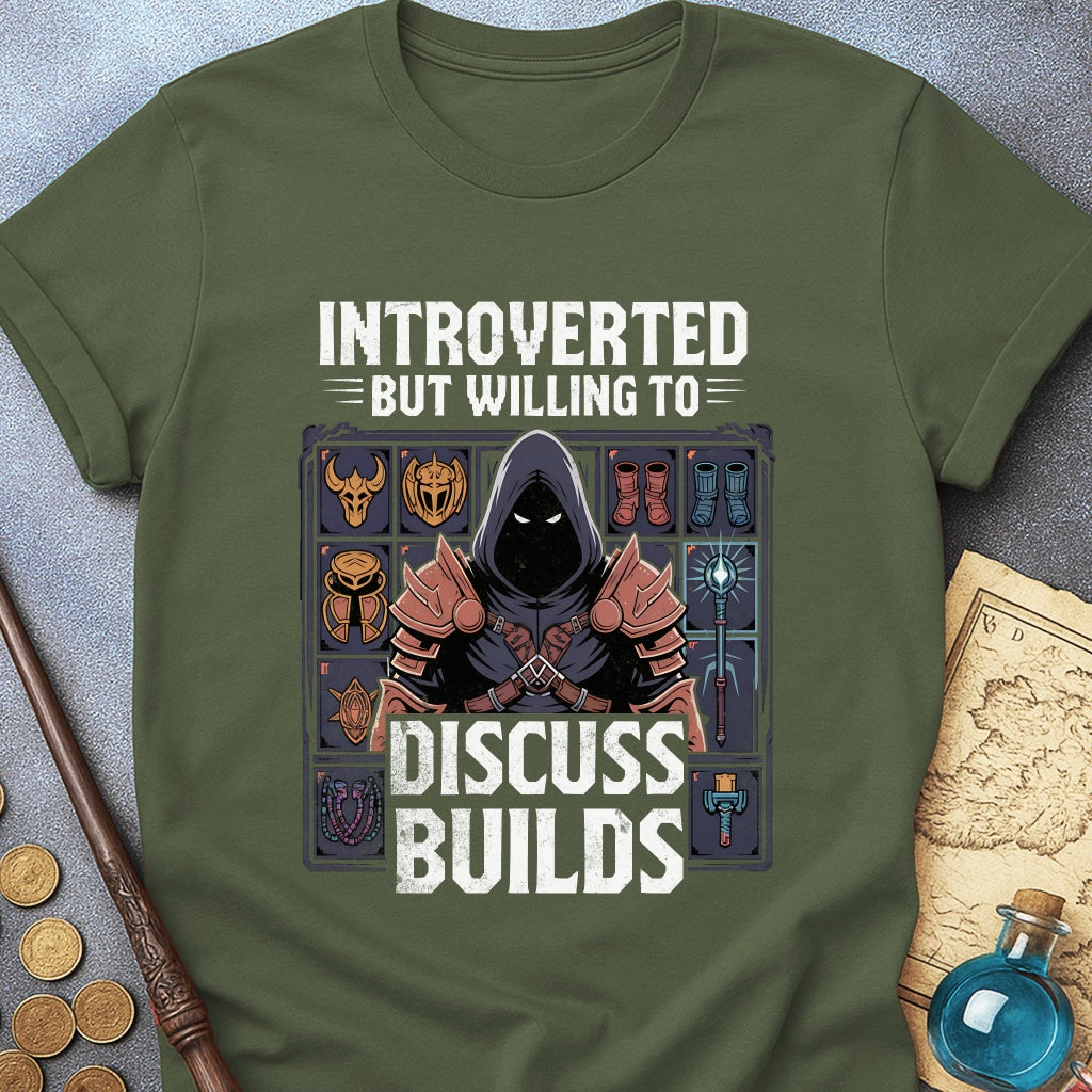 Introverted but Builds T-Shirt