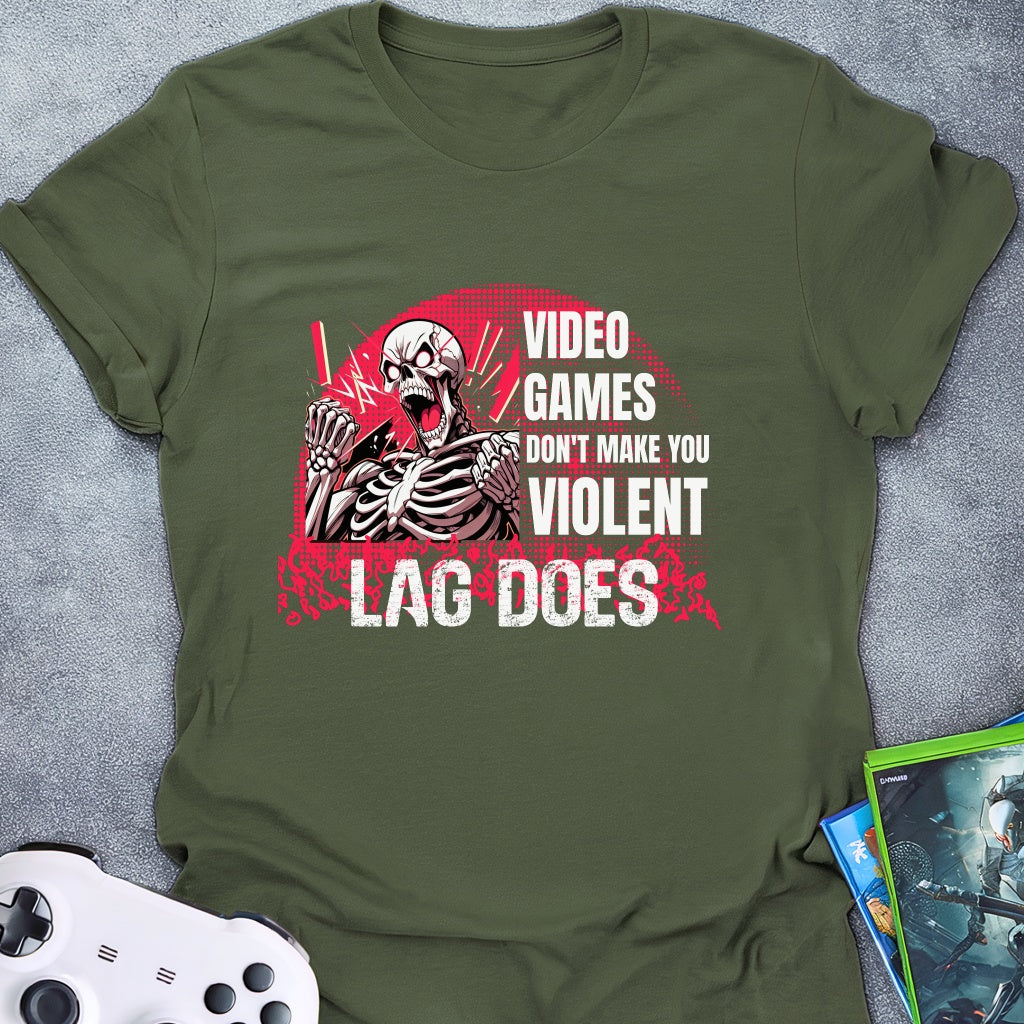 Lag Does Skeleton T-Shirt