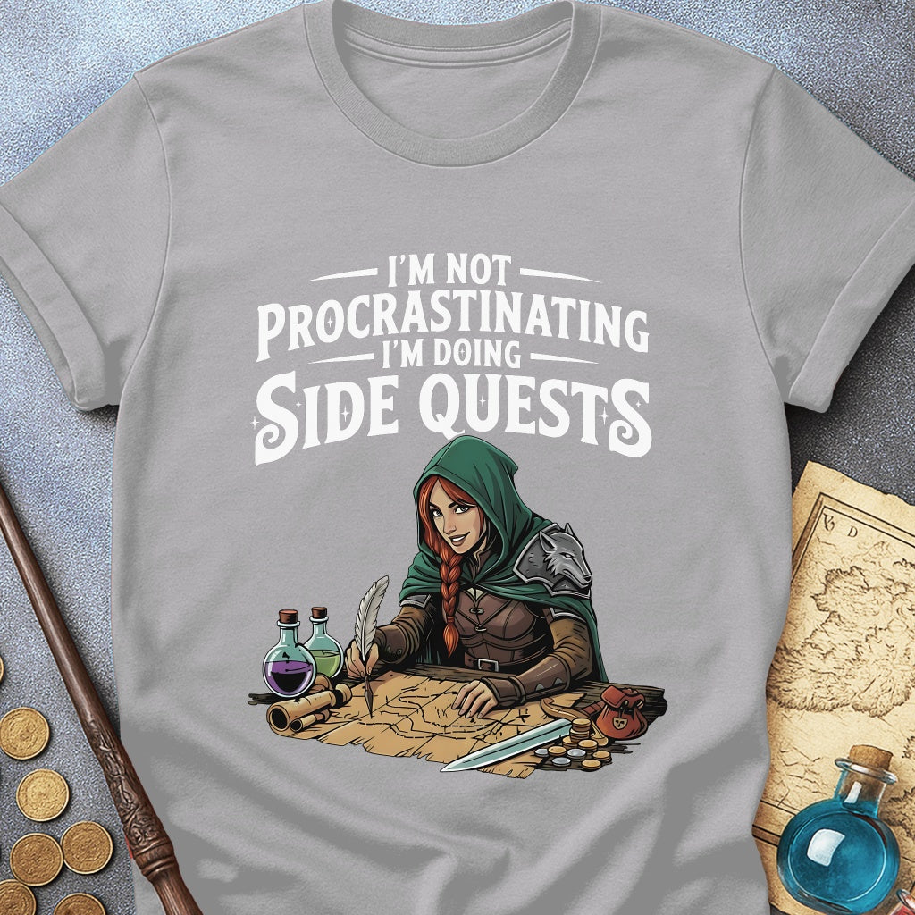 I'm Doing Side Quests Heroine T-Shirt