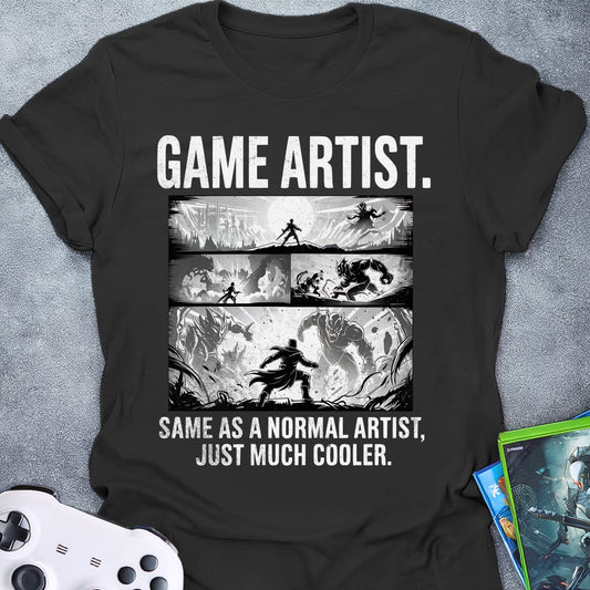 Game Artist Cooler Storyboard T-Shirt