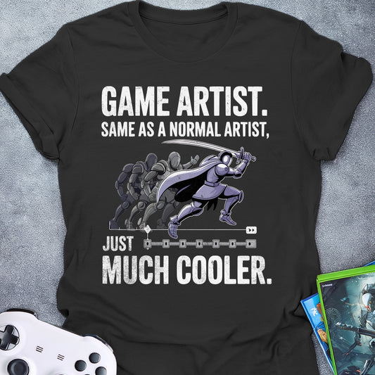 Game Artist Cooler Timeline T-Shirt