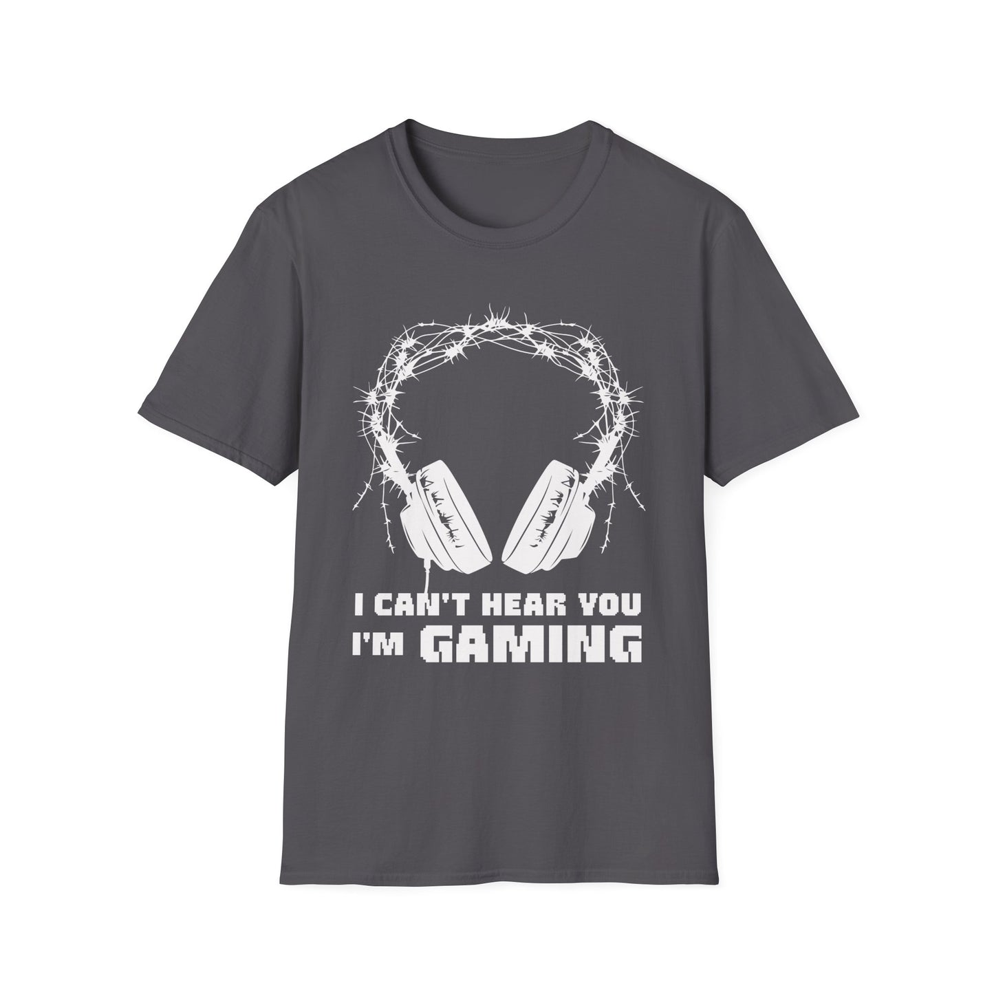 I Can't Hear You Headphone T-Shirt