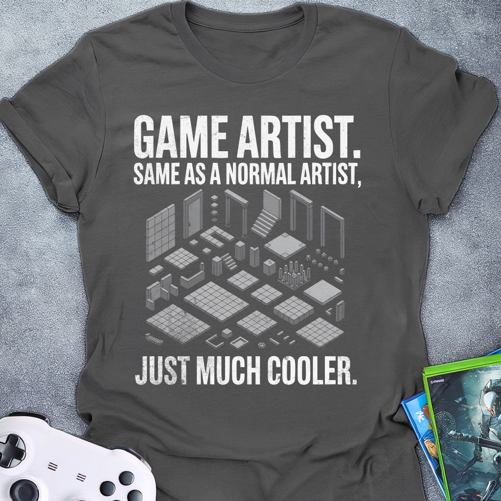 Game Artist Cooler Grey-box T-Shirt