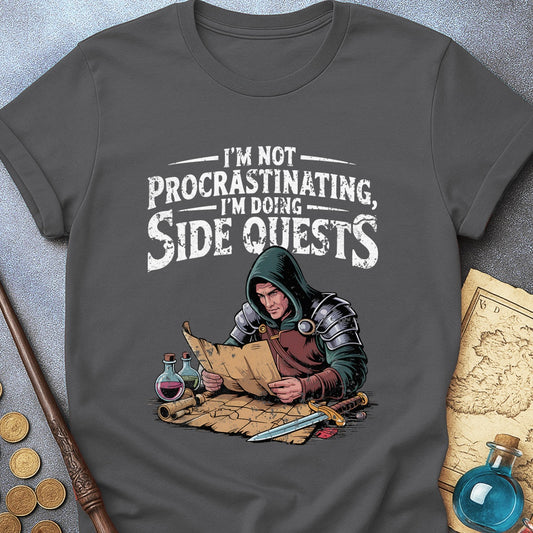 I'm Doing Side Quests T-Shirt (Intentional Distressed Look)