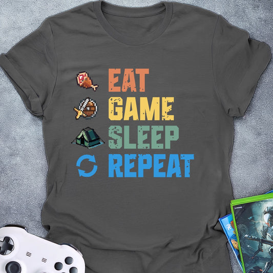 Eat Game Sleep Repeat T-Shirt