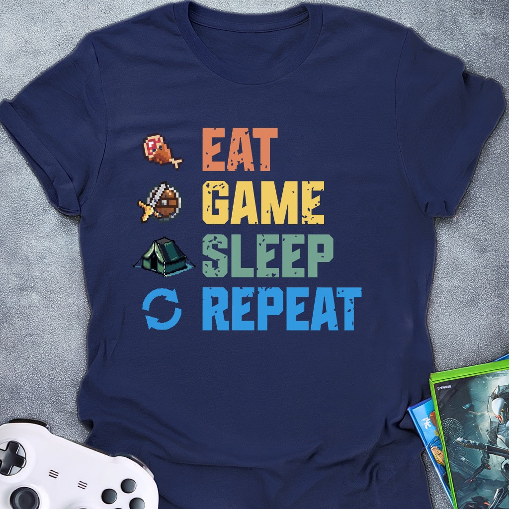 Eat Game Sleep Repeat T-Shirt