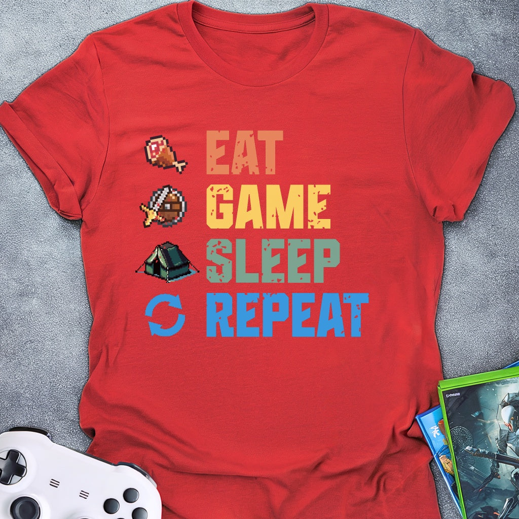 Eat Game Sleep Repeat T-Shirt