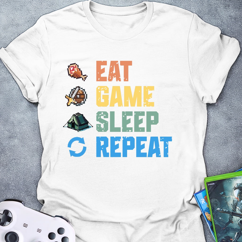 Eat Game Sleep Repeat T-Shirt
