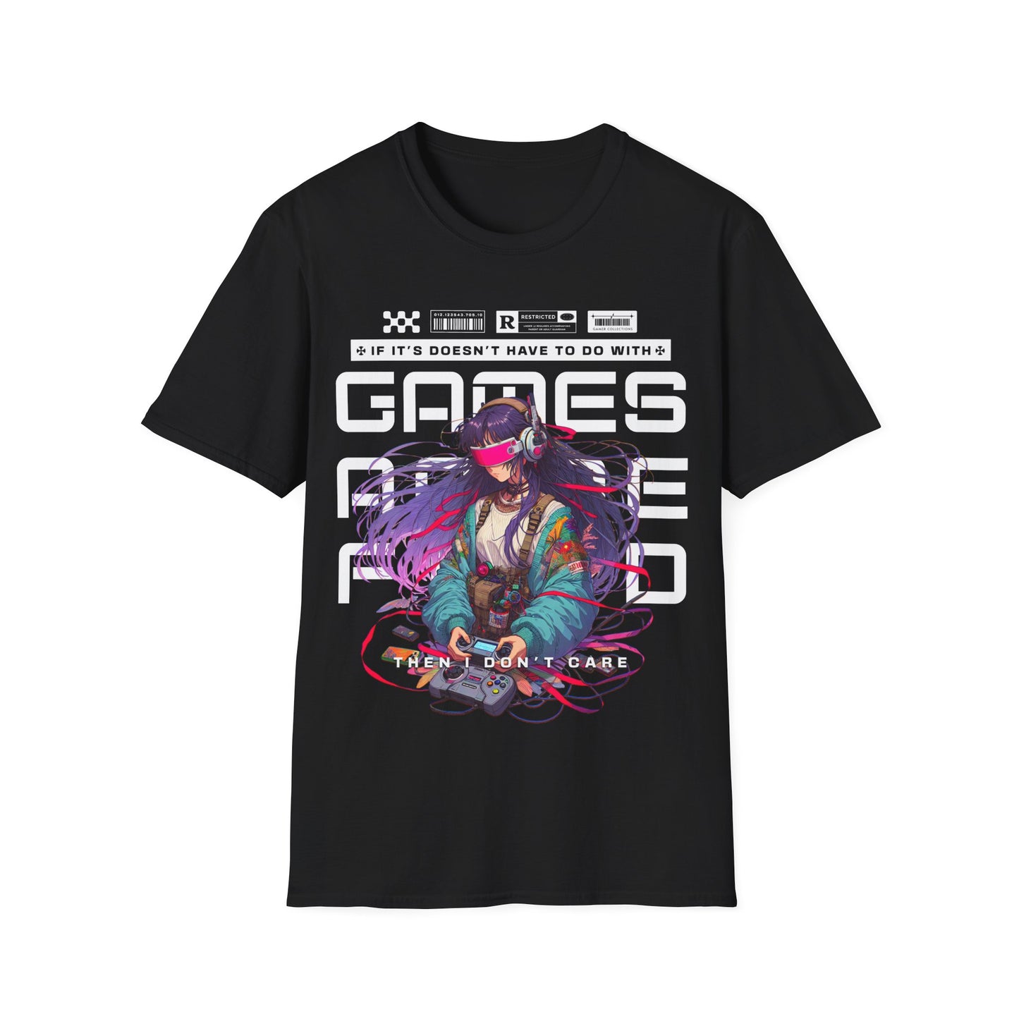 Anime, Games, Or Food VR T-Shirt