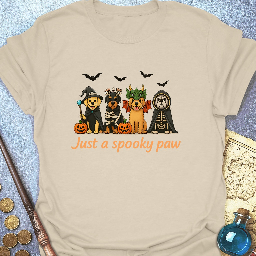 Just a Spooky Paw T-Shirt