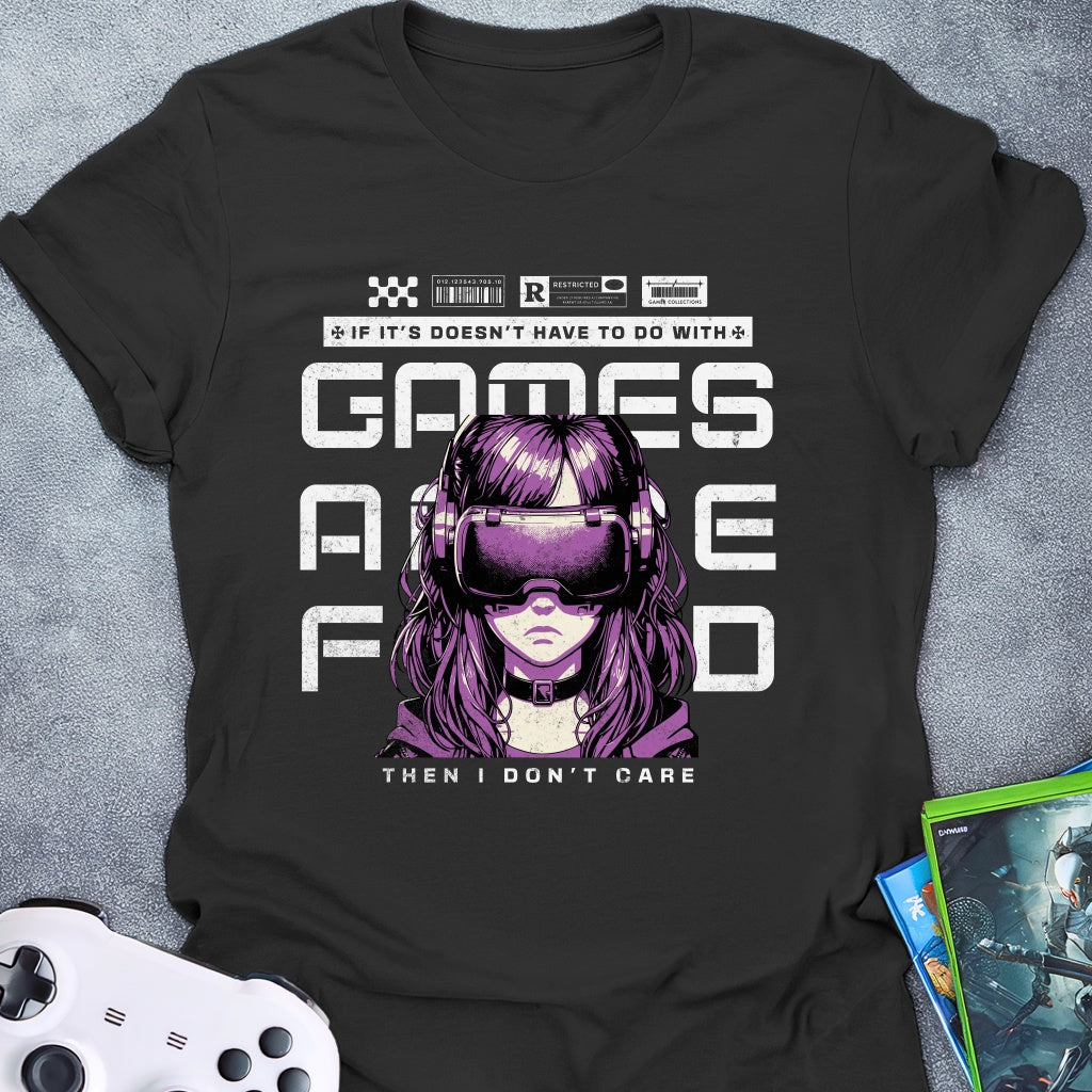Anime, Games, Food Female T-Shirt