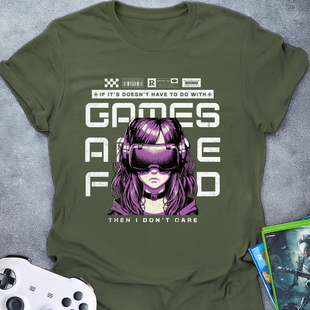 Anime, Games, Food Female T-Shirt
