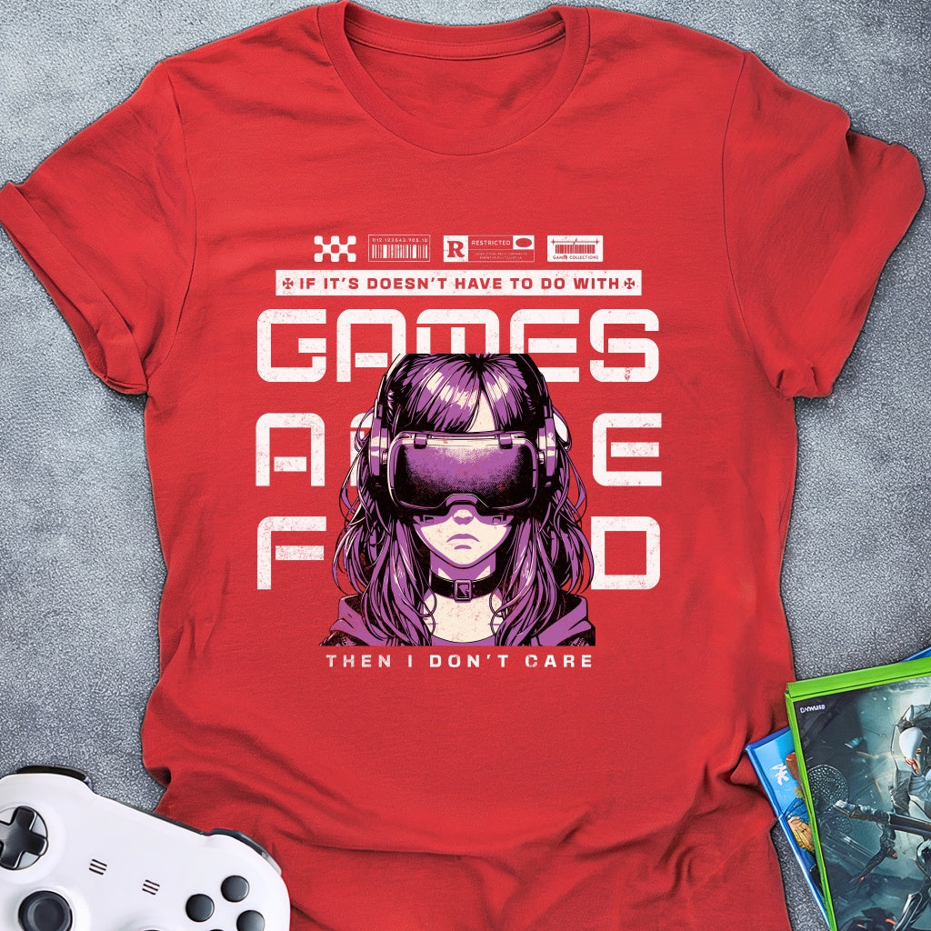 Anime, Games, Food Female T-Shirt