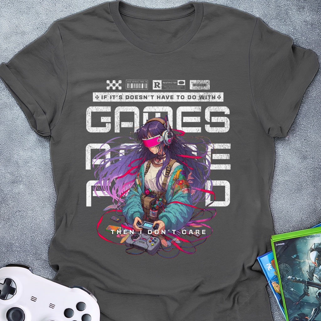 Anime, Games, Or Food VR T-Shirt
