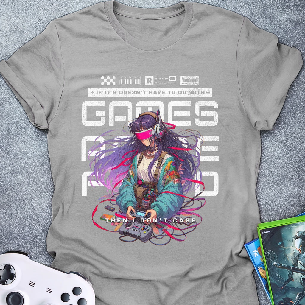Anime, Games, Or Food VR T-Shirt