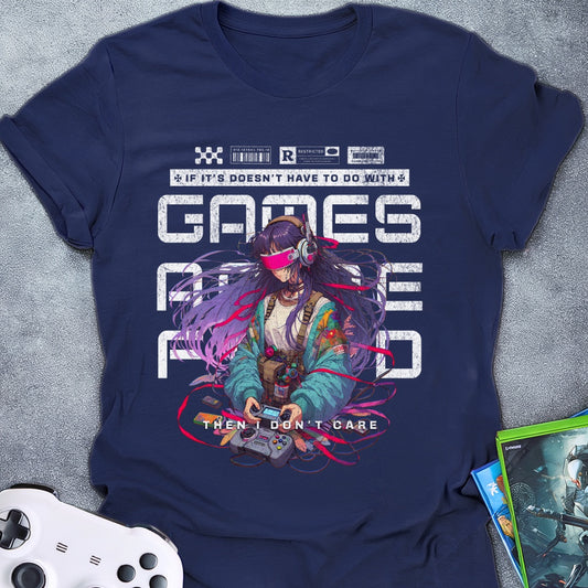 Anime, Games, Or Food VR T-Shirt