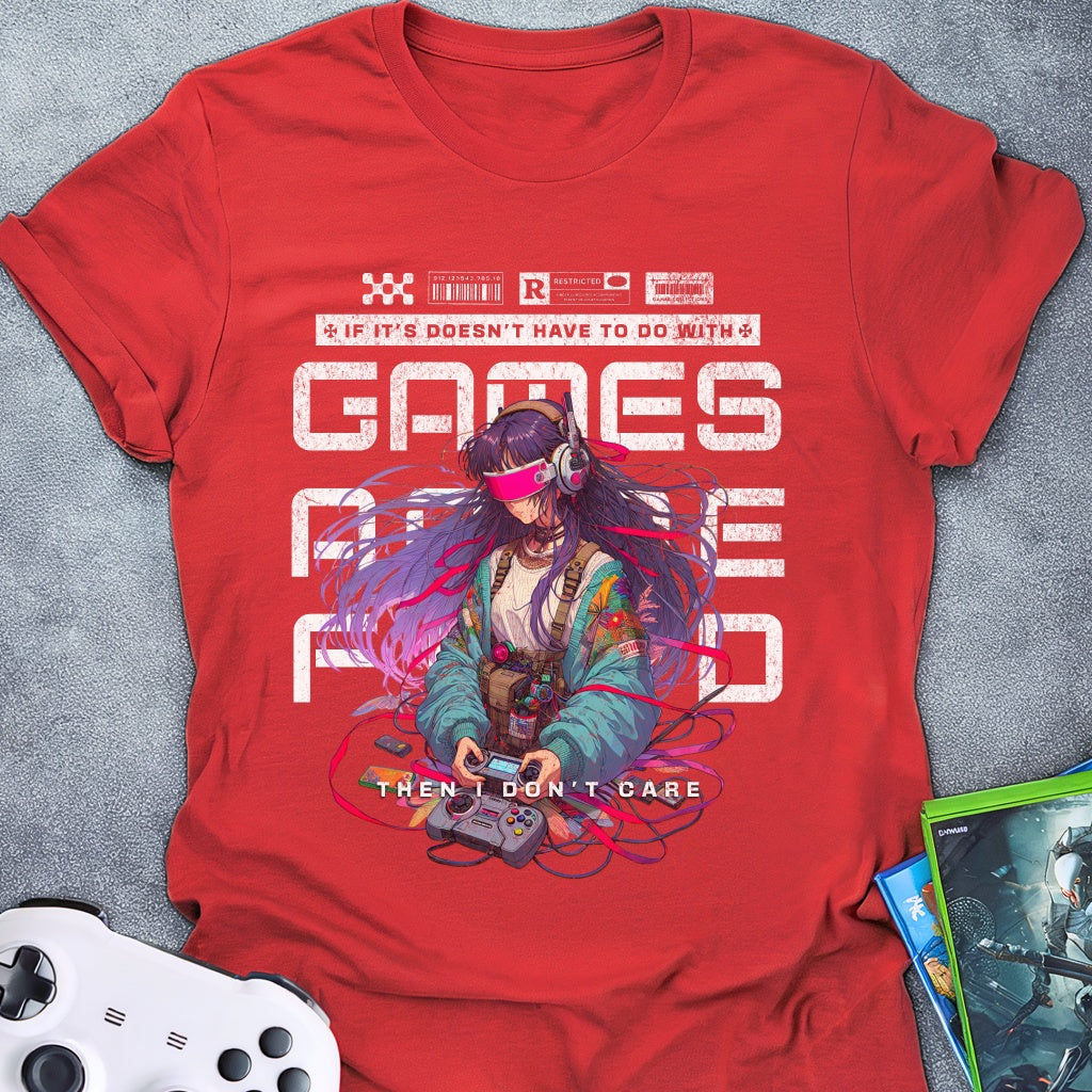 Anime, Games, Or Food VR T-Shirt