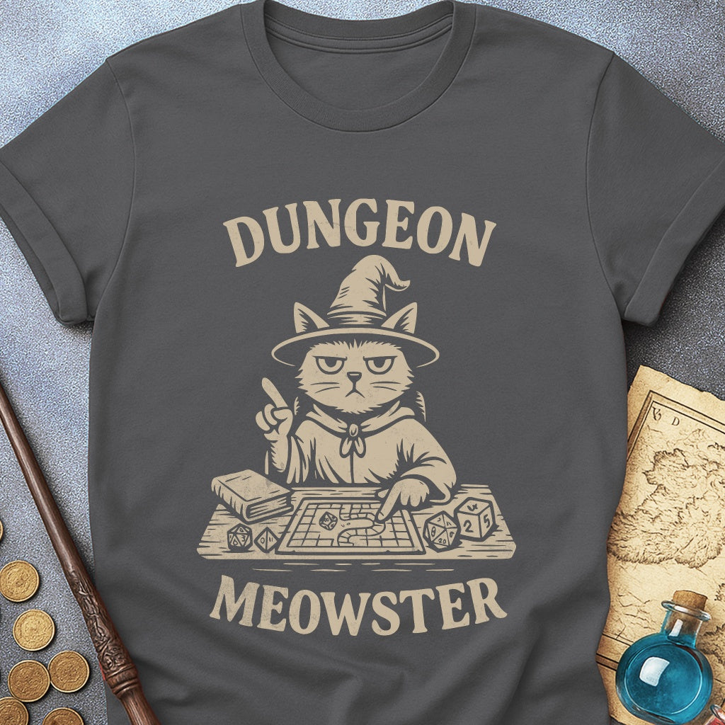 Dungeon Meowster Cat T-Shirt