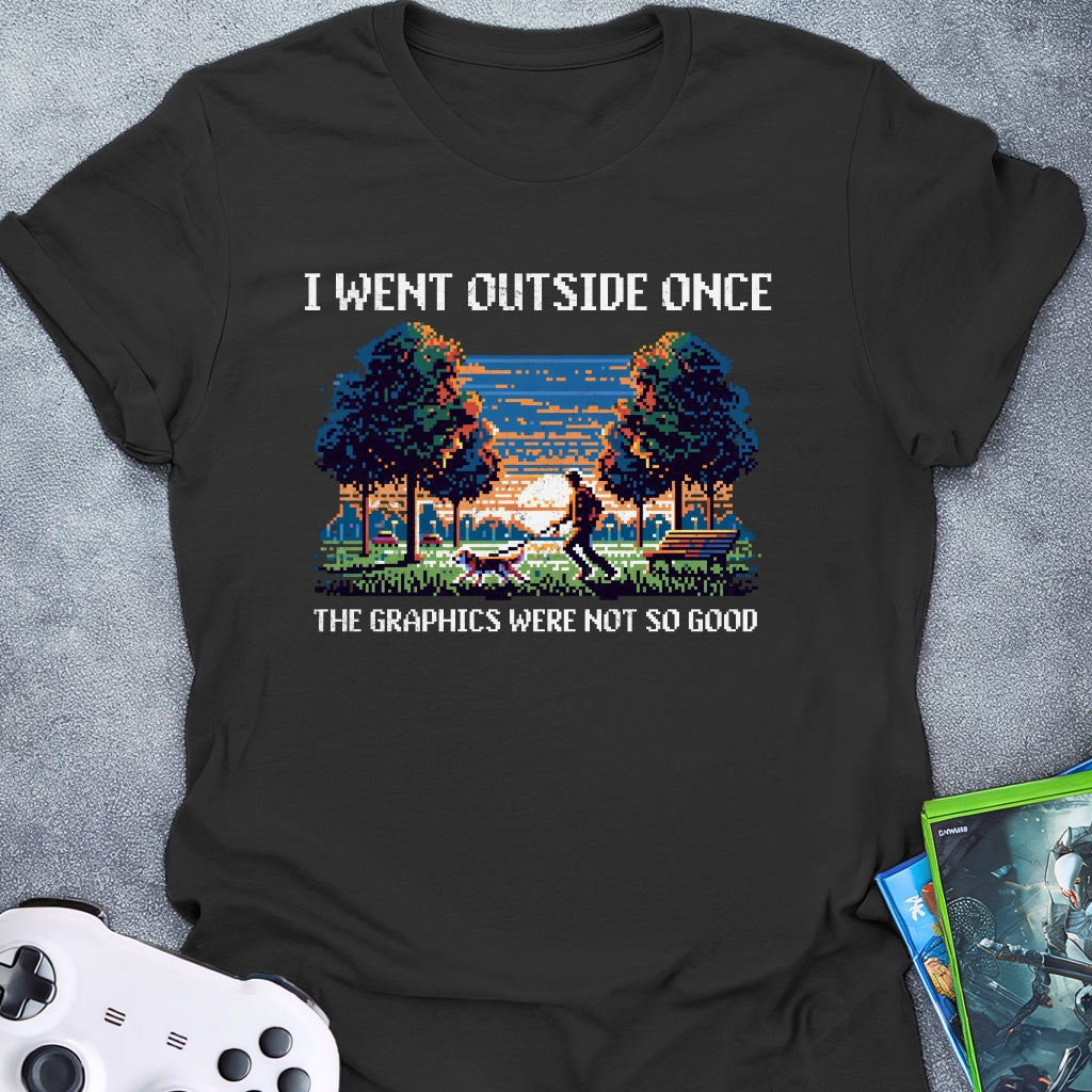 I Went Outside Once. Park T-Shirt
