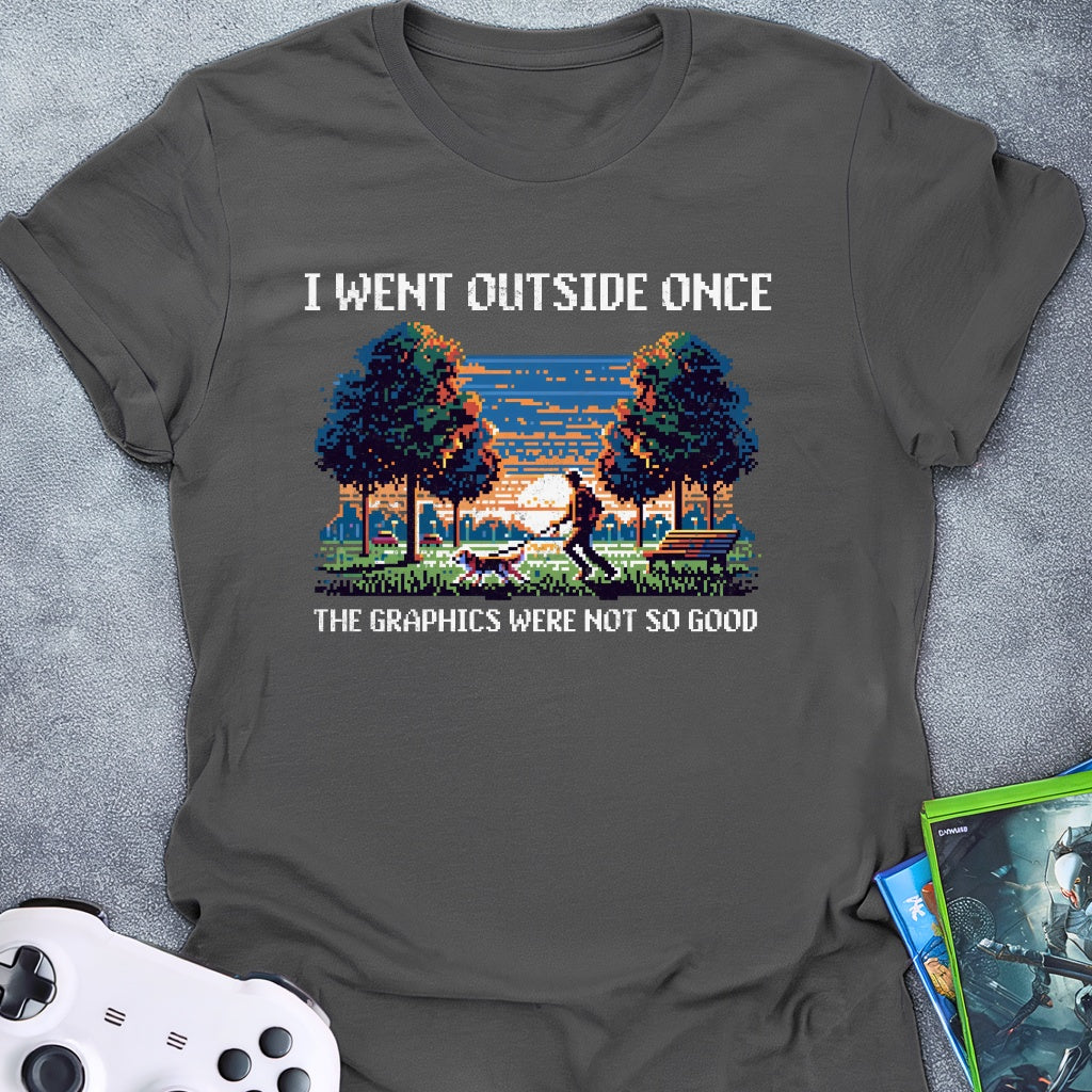 I Went Outside Once. Park T-Shirt