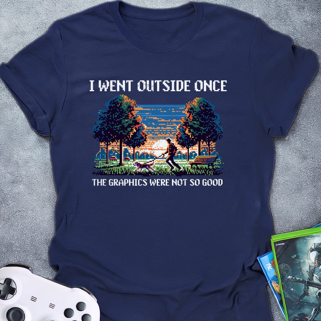 I Went Outside Once. Park T-Shirt